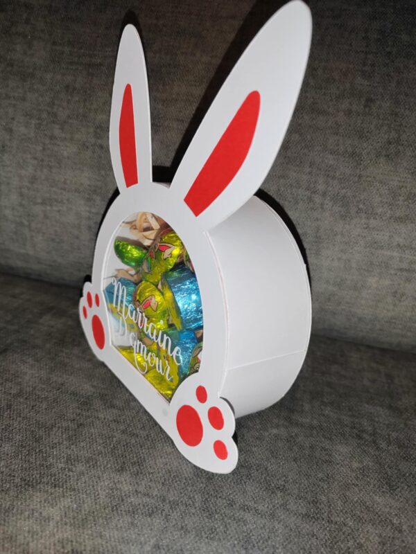 Lapin de Pâques Rouge – Image 3