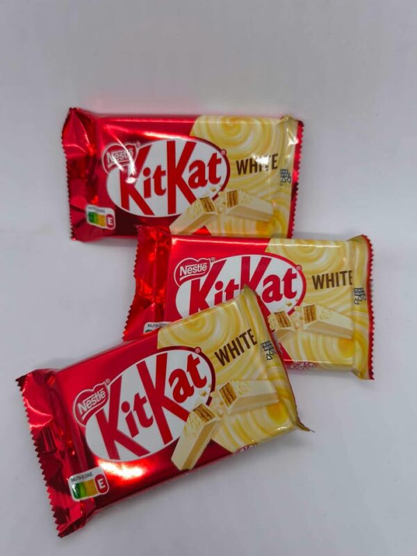 Lot de 3 kitkat White