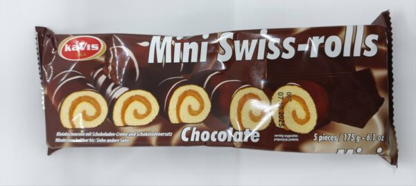 mini swiss-rolls
